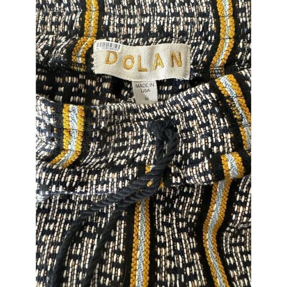 Anthropologie DOLAN Collection Amadi Pants Patterned Pull On Tassels Crop Sz M - Picture 10 of 10